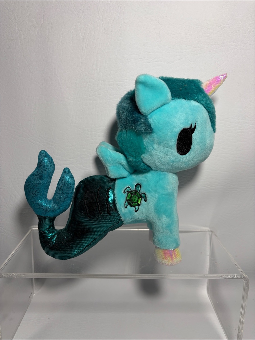 Tokidoki Mermicorno 8" Plush Teal Unicorno Mermaid Toy